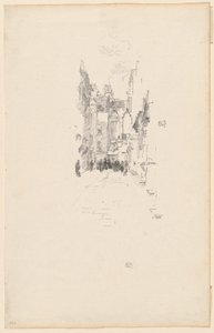 Pikku tuomioistuin, kangasmessut tekijältä James Abbott McNeill Whistler