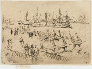 Pikku Dordrecht tekijältä James Abbott McNeill Whistler