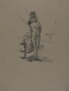 Pikku Lontoon malli tekijältä James Abbott McNeill Whistler