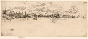 Pitkä Venetsia tekijältä James Abbott McNeill Whistler