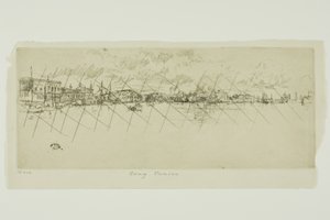 Pitkä Venetsia tekijältä James Abbott McNeill Whistler