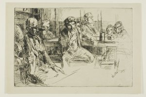 Longshore Men tekijältä James Abbott McNeill Whistler