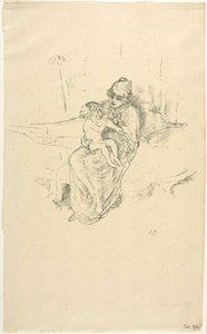 Äiti ja lapsi nro 1 tekijältä James McNeill Whistler
