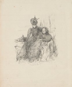 Äiti ja tytär tekijältä James McNeill Whistler