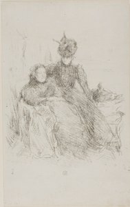 Äiti ja tytär tekijältä James McNeill Whistler