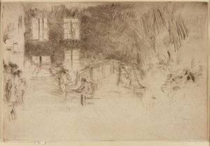 Muranon lasiuuni tekijältä James Abbott McNeill Whistler