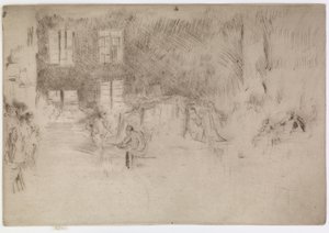Muranon lasiuuni tekijältä James Abbott McNeill Whistler