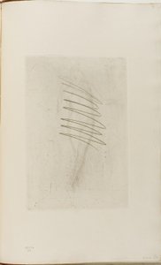 Alaston nainen seisomassa, käsi lantiolla tekijältä James Abbott McNeill Whistler