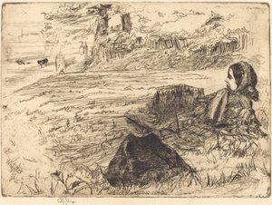 Hoitaja ja lapsi tekijältä James Abbott McNeill Whistler
