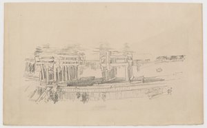 Vanha Battersean silta tekijältä James Abbott McNeill Whistler