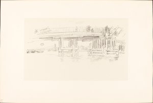 Vanha Battersean silta tekijältä James Abbott McNeill Whistler