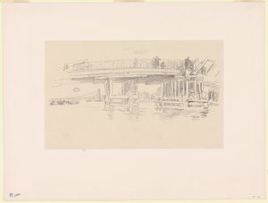 Vanha Battersean silta tekijältä James Abbott McNeill Whistler