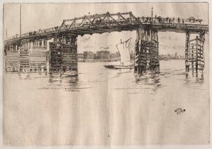 Vanha Battersean silta tekijältä James McNeill Whistler
