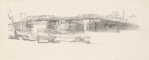 Old Battersea Bridge, nro 2 tekijältä James Abbott McNeill Whistler