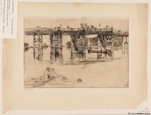 Vanha Putneyn silta tekijältä James Abbott McNeill Whistler
