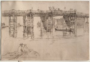 Vanha Putneyn silta tekijältä James McNeill Whistler