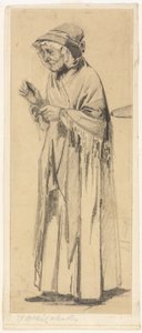 Vanha nainen huivi ja lippalakki tekijältä James Abbott McNeill Whistler