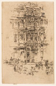 Palatsit, Bryssel tekijältä James Abbott McNeill Whistler