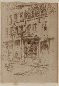 Little Butter Street, Bryssel tekijältä James Abbott McNeill Whistler