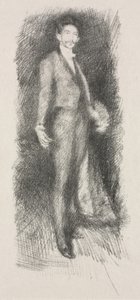 Kreivi Robert de Montesquioun muotokuva tekijältä James McNeill Whistler