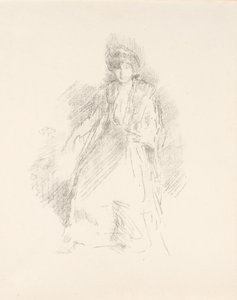 Muotokuva nuoresta naisesta, jolla on hattu [Miss Seaton] tekijältä James Abbott McNeill Whistler