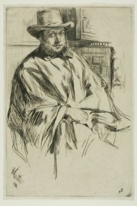 Miehen muotokuva tekijältä James Abbott McNeill Whistler