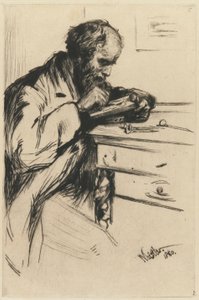 Riault (puukaivertaja) tekijältä James Abbott McNeill Whistler