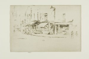 Rochester Row, Westminster tekijältä James Abbott McNeill Whistler