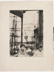 Rotherhithe tekijältä James Abbott McNeill Whistler