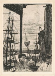 Rotherhithe tekijältä James Abbott McNeill Whistler
