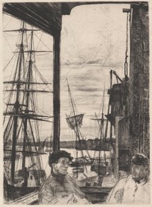 Rotherhithe K. 66 III alkaen tekijältä James Abbott McNeill Whistler