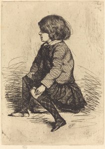 Seymour, istuu tekijältä James Abbott McNeill Whistler