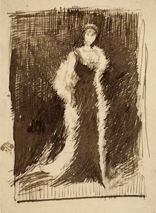 Luonnos "Arrangement in Black" -teoksen jälkeen: Meux"