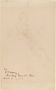 Luonnos Maudista tekijältä James Abbott McNeill Whistler