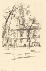 St. Giles-in-the-Fields tekijältä James Abbott McNeill Whistler