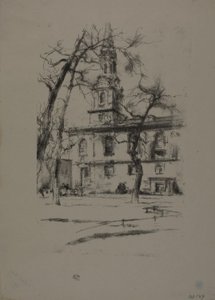 St. Giles-in-the-Fields tekijältä James Abbott McNeill Whistler