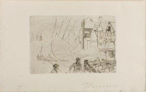 Stevensin veneveistämö tekijältä James McNeill Whistler