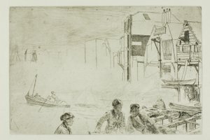 Stevensin veneveistämö tekijältä James McNeill Whistler