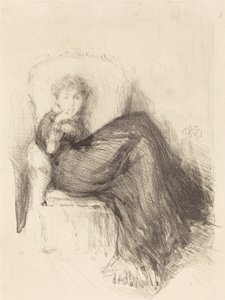 Tutkimus: Maude Seated tekijältä James Abbott McNeill Whistler