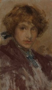 Tytön pään ja hartioiden tutkimus tekijältä James McNeill Whistler