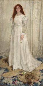 Sinfonia valkoisella, nro 1: Valkoinen tyttö tekijältä James Abbott McNeill Whistler