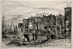 Thamesin poliisi tekijältä James McNeill Whistler