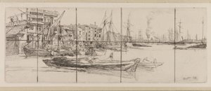 Thamesin varastot tekijältä James Abbott McNeill Whistler