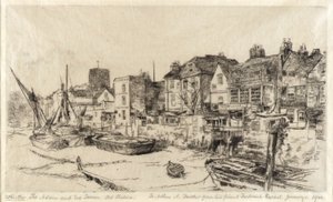 Aatamin ja Eevan taverna, Old Chelsea tekijältä James McNeill Whistler