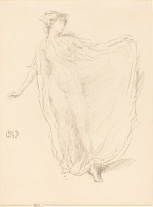 Tanssiva tyttö tekijältä James Abbott McNeill Whistler