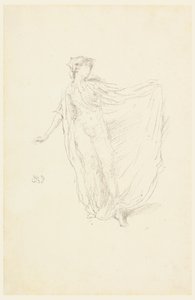 Tanssiva tyttö tekijältä James Abbott McNeill Whistler