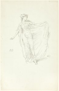 Tanssiva tyttö tekijältä James Abbott McNeill Whistler