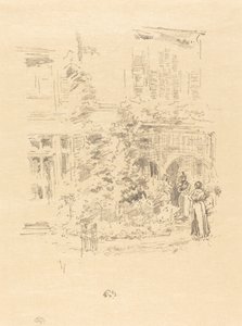 Puutarhan kuisti tekijältä James Abbott McNeill Whistler