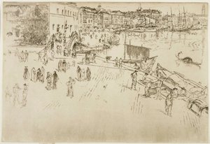 Riva, nro 1 tekijältä James McNeill Whistler