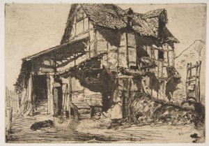 Turvaton vuokratalo (Vanha maatila) tekijältä James McNeill Whistler